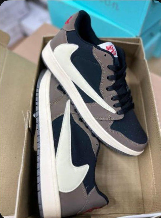 Nike Air Jordan 1 Low x Fragment Design x Travis Scott Unisex Sneakers