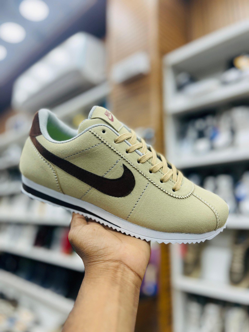 Nike Cortez Classic Suede Sneakers