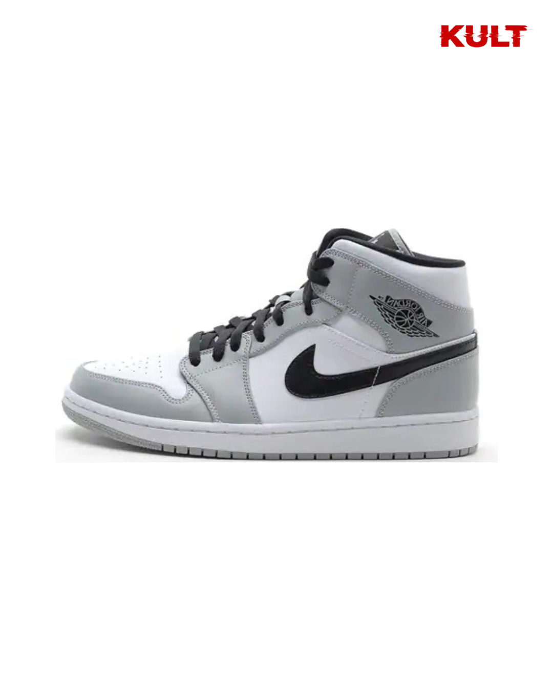 Jordan 1 Mid Light Smoke Grey Infant