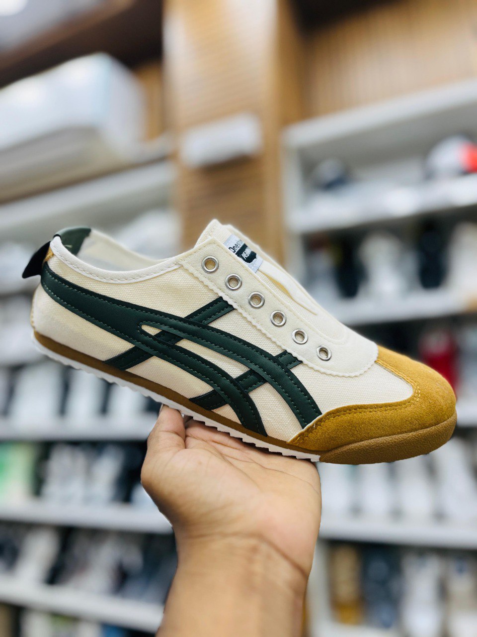 Onitsuka Tiger Mexico 66 Slip-On Canvas Sneakers