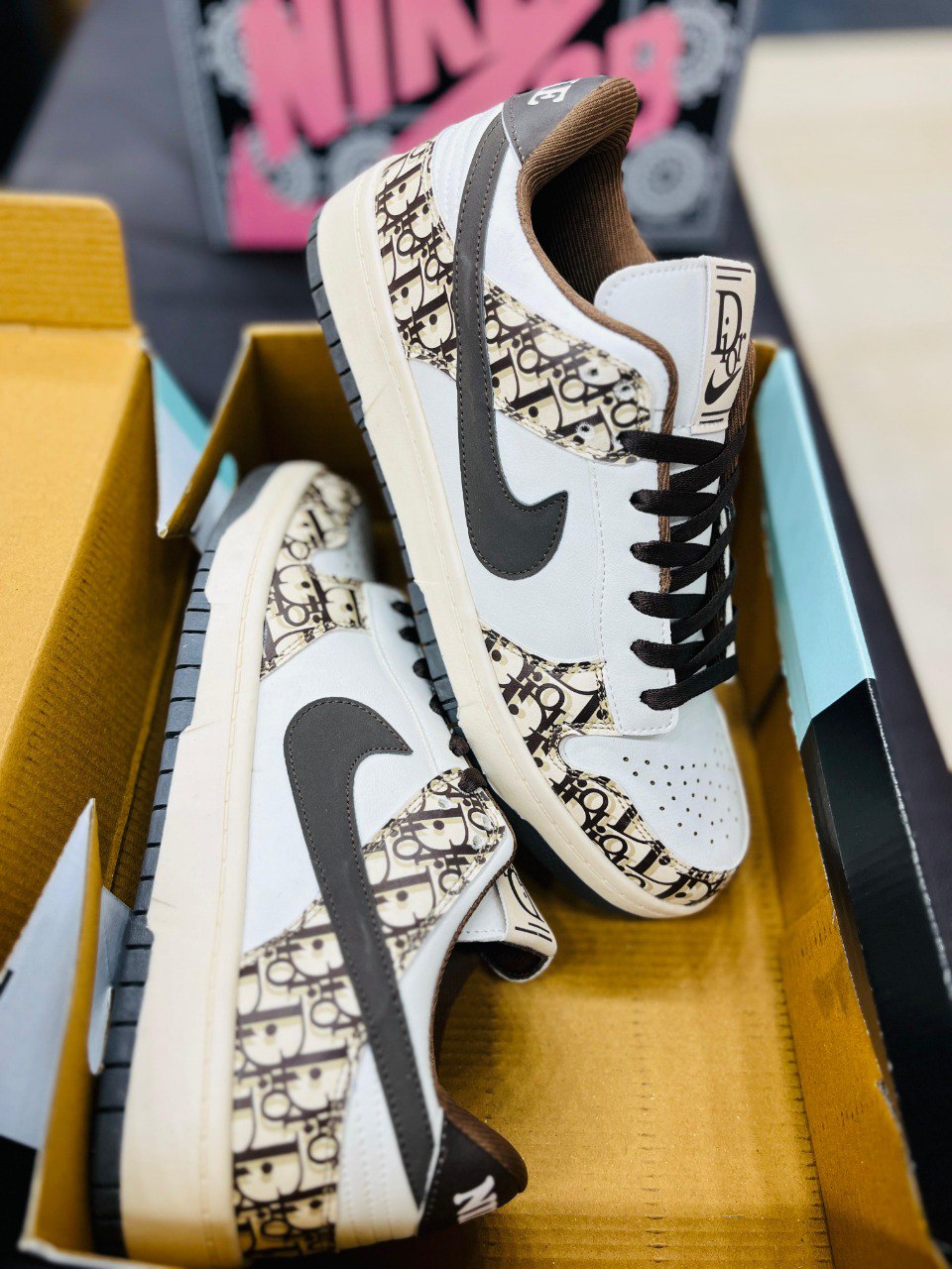 Nike SB Dunk Low "What The Duck" Inspired Custom Sneakers