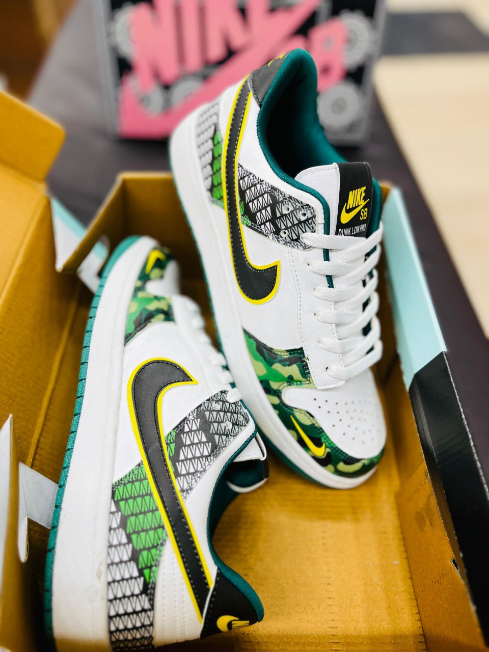Nike SB Dunk Low "What The Duck" Inspired Custom Sneakers
