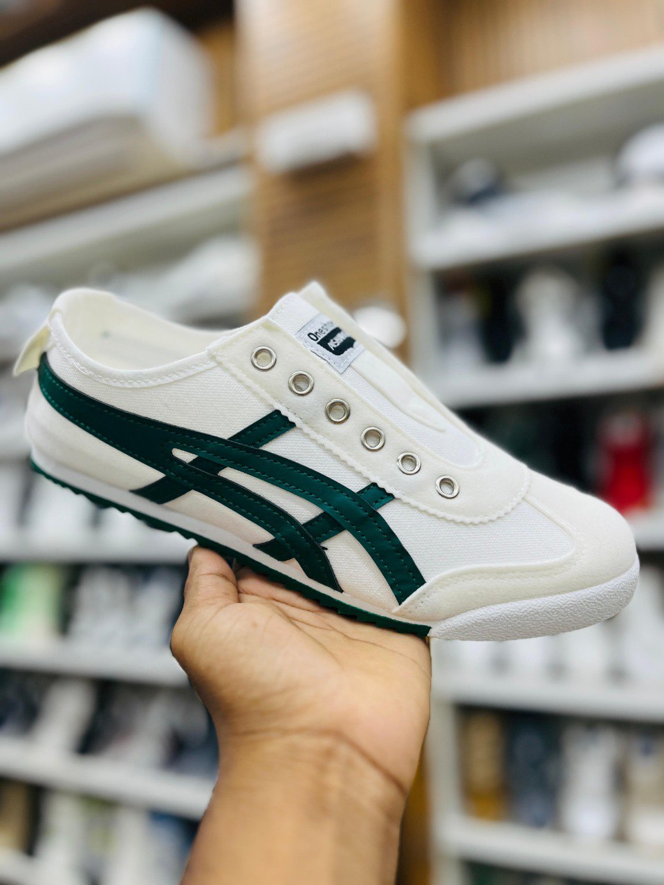 Onitsuka Tiger Mexico 66 Slip-On Canvas Sneakers