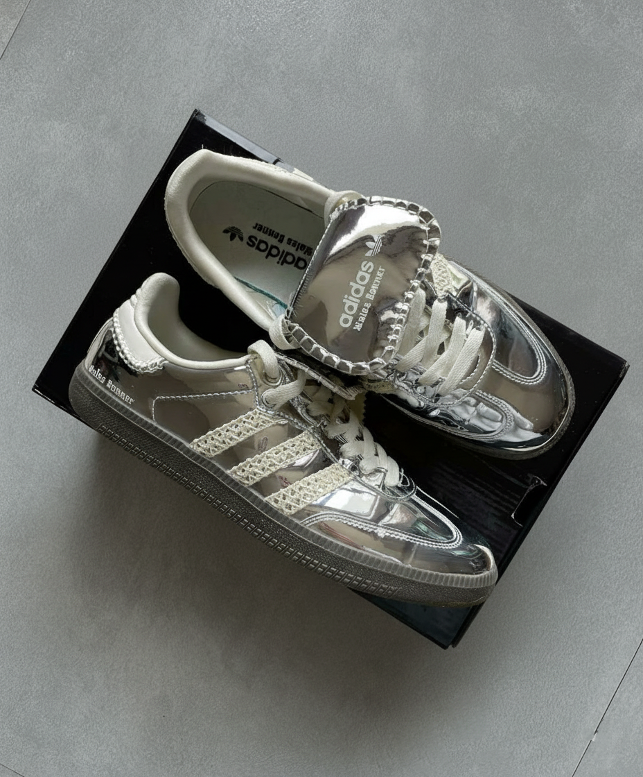 Adidas Wales Bonner x Samba 'Silver Metallic'