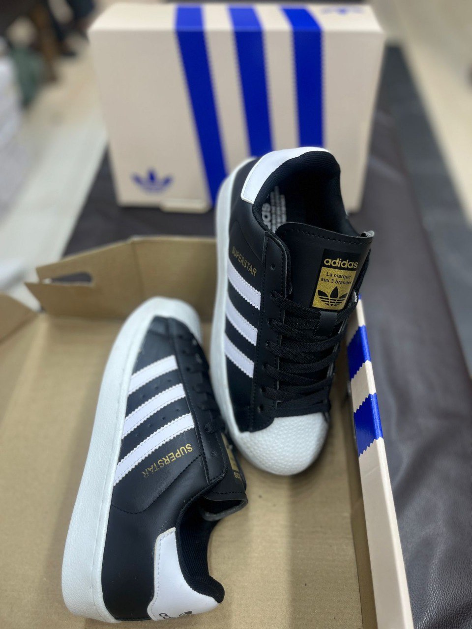 Adidas Superstar Sneakers Suede