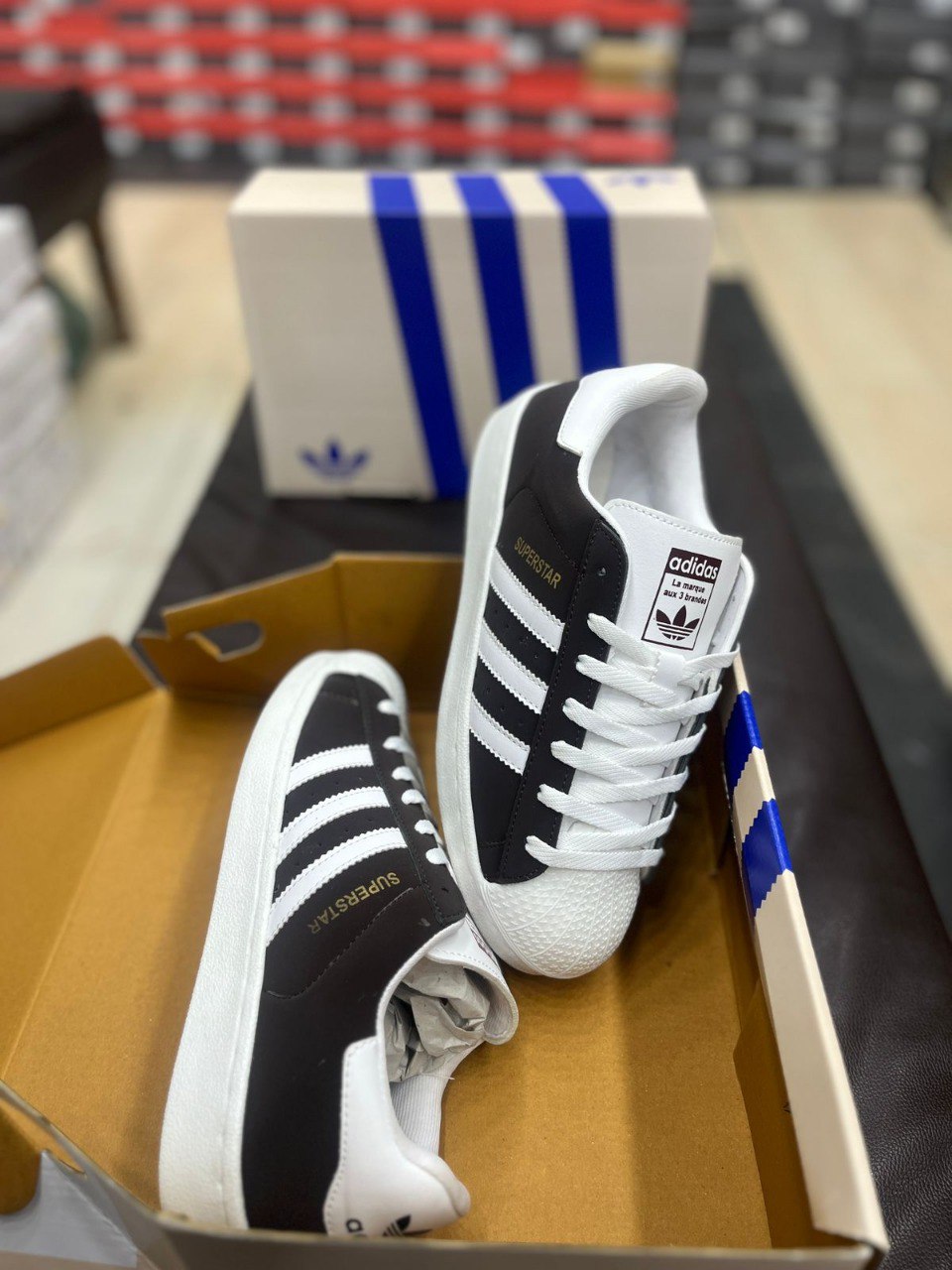 Adidas Superstar Sneakers Suede