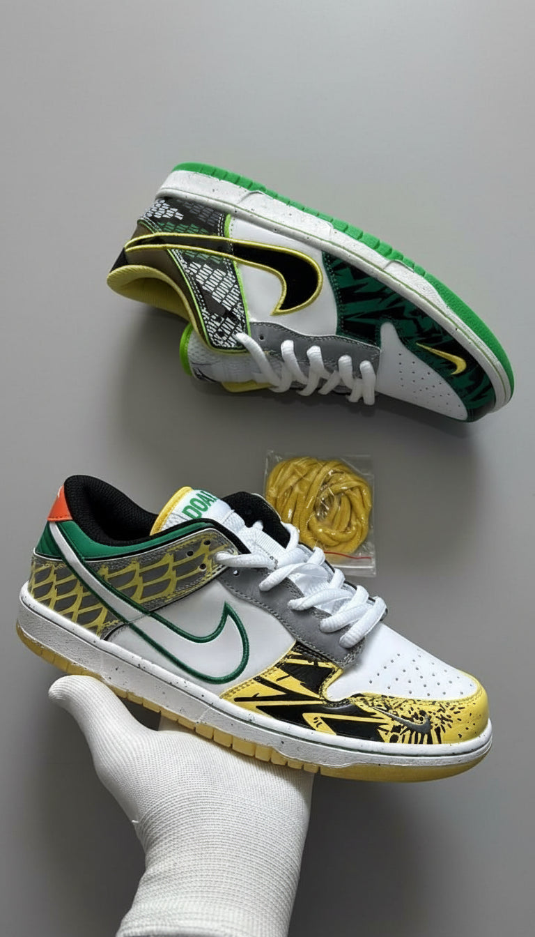Nike Dunk Low "What the Duck Away" University of Oregon PE