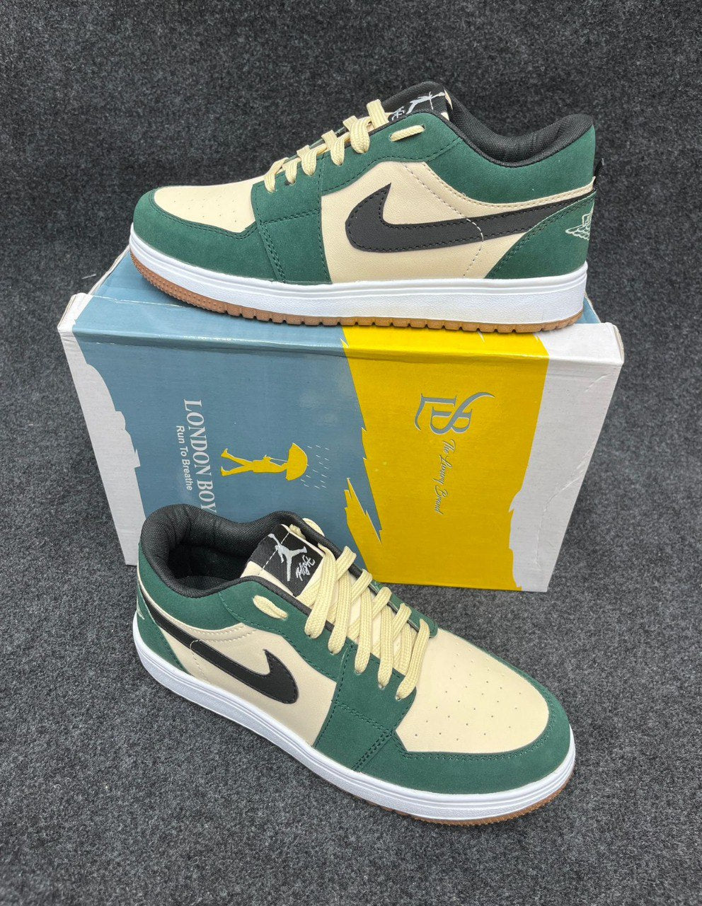 LONDON BOY "Run To Breathe" Casual Fashion Sneakers