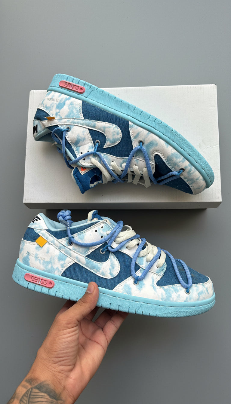 Nike SB Dunk Low "Cloud" Blue White (Custom/Limited Edition)