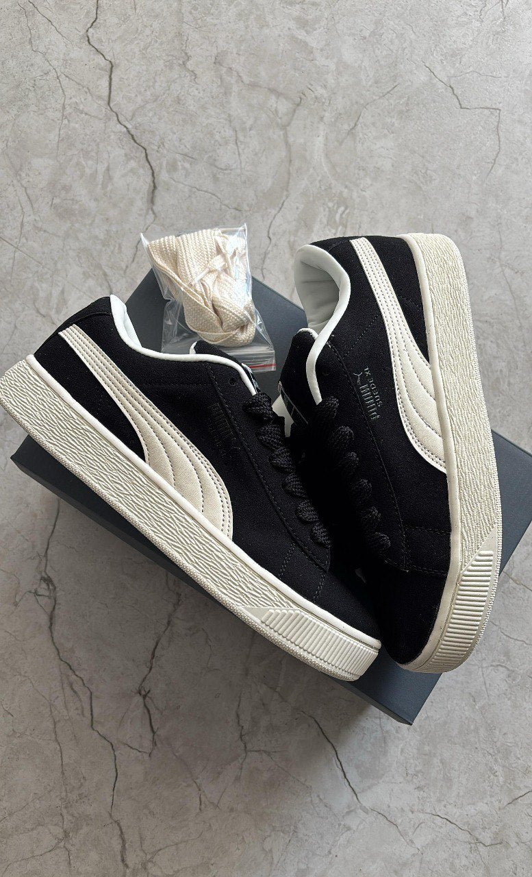 PUMA Suede XL Unisex Sneakers 'PUMA Black-PUMA White'