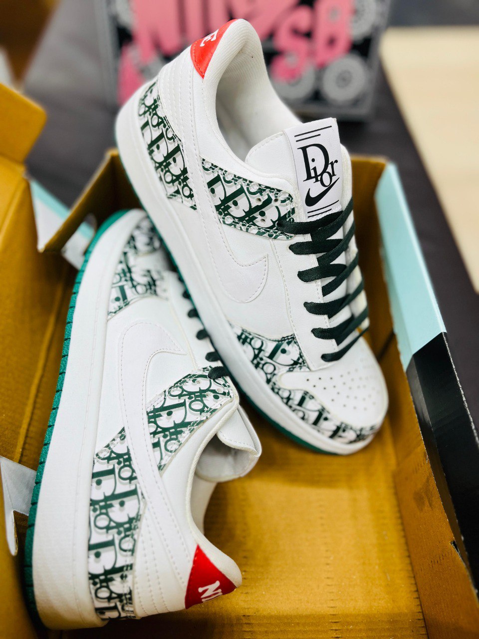 Nike SB Dunk Low "What The Duck" Inspired Custom Sneakers